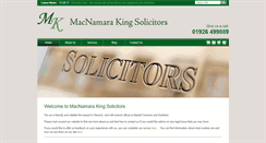 Desktop Screenshot of macnamaraking.com